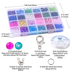 Наборы для изготовления ожерелий и браслетов из бисера своими руками&nbsp;DIY-FS0003-17