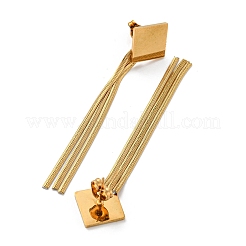 Серьги-гвоздики из нержавеющей стали 304 с ионным покрытием (IP)&nbsp;EJEW-D083-11A