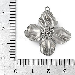 Подвески из нержавеющей стали 304 с защитой от потускнения&nbsp;STAS-M078-03D-P