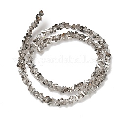 Гальванизируйте прозрачное стекло бисер нитей&nbsp;EGLA-P061-04C-PL01