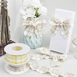 2 рулон льняной ленты 2 цветов для декора шитья&nbsp;OCOR-CY0003-17B