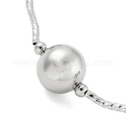 Ожерелья из латуни с бисером&nbsp;NJEW-P307-06P