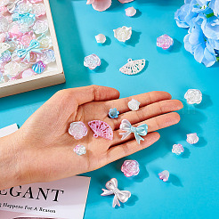 100 г непрозрачных акриловых бусин&nbsp;OACR-TA0002-93B