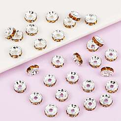 Латунные бусины разделители для поставки стразов&nbsp;X-RB-A014-Z8mm-17S