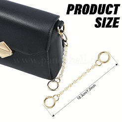 Стеклянные цепочки-удлинители для мешков&nbsp;HJEW-YW00101-01