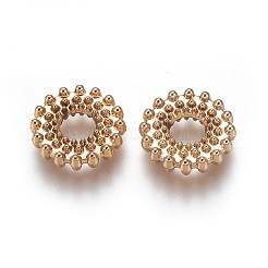 Сплавочные европейские бусины&nbsp;LS-PALLOY-L232-01G-AAA