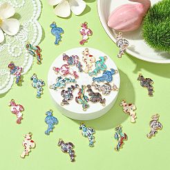 Подвески из сплава с принтом в 40 стилях&nbsp;FIND-CJ0001-96