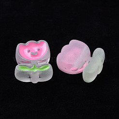 Прозрачные акриловые бусины&nbsp;MACR-S374-03B-07