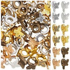 120 шт. 6-х цветные литые трубчатые дужки&nbsp;FIND-SC0017-99