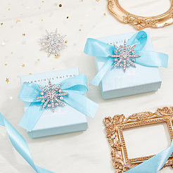 6 шт. броши из сплава со стразами&nbsp;JEWB-FH0001-45P