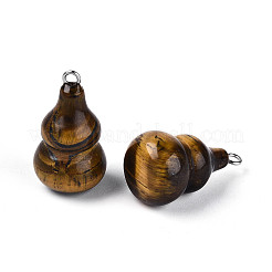 Природных тигровый глаз подвески&nbsp;G-T144-73E