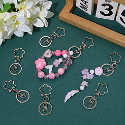 18 шт. застежки для брелка из сплава&nbsp;KEYC-SC0001-72P