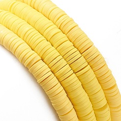 4 шт. 4 цветных браслета ручной работы из полимерной глины в виде дисков для серфинга&nbsp;BJEW-JB08802