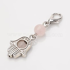 Сплавочные подвески тибетского стиля&nbsp;X-HJEW-JM00191