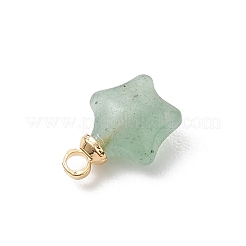 Натуральные подвески в виде звезд из родонита&nbsp;PALLOY-JF04845