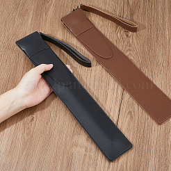 2 шт. 2-х цветные чехлы для голеней из искусственной кожи&nbsp;ABAG-FH0001-08