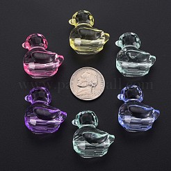 Прозрачного акрилового Европейский бисером MACR-S373-75-B