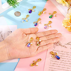 Стеклянная подвеска в форме слезы&nbsp;PALLOY-TAC0128