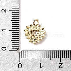 Латунные микро проложить кубического циркония подвески&nbsp;KK-H089-16G