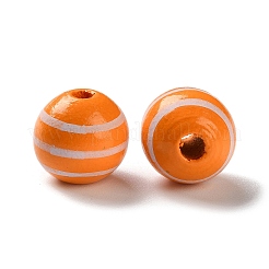 Набивные деревянные европейские бусины&nbsp;WOOD-Z002-07C