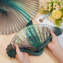 Полиэстеровая плиссированная ткань&nbsp;DIY-WH0591-195A