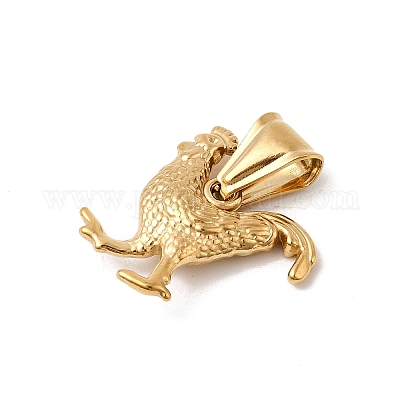 Подвеска из нержавеющей стали 304 со стразами&nbsp;STAS-B167-14A-G-1