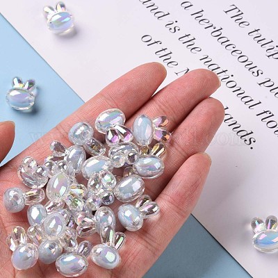 Прозрачные акриловые бусины TACR-S152-05B-SS2113-1