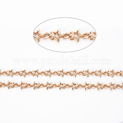 Латунные соединительные цепи ручной работы&nbsp;CHC-S012-085-1