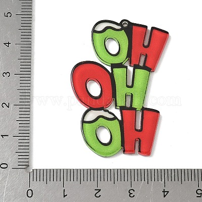 Рождественские акриловые подвески&nbsp;MACR-K364-01B-1