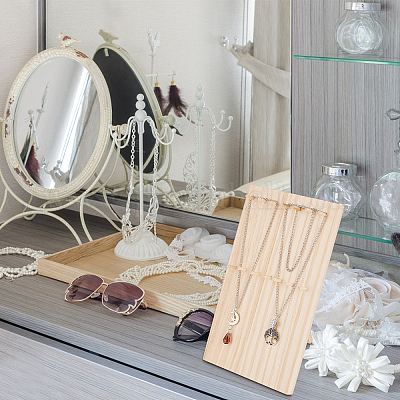 Деревянные подставки для ключей&nbsp;ODIS-WH0027-024-1