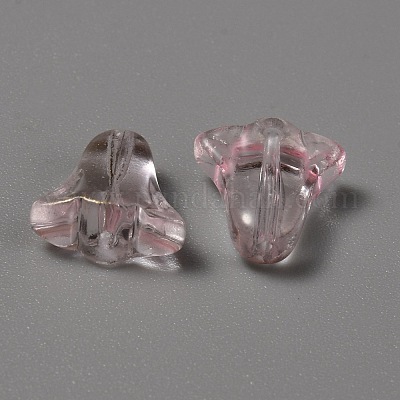 Полупрозрачные стеклянные бусины&nbsp;LS-GLAA-WH0038-08C-1