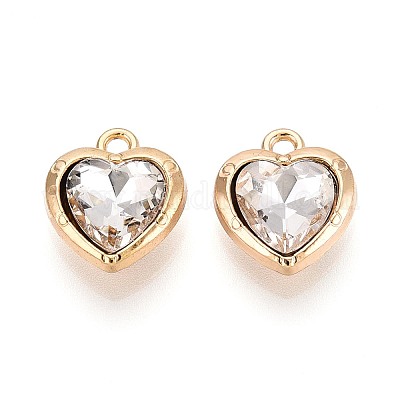 Подвески сплава Rhinestone&nbsp;PALLOY-T092-23G-01-1