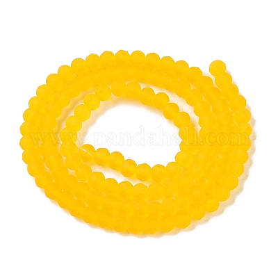 Прозрачные стеклянные бусины&nbsp;LS-EGLA-A044-T4mm-MD05-1