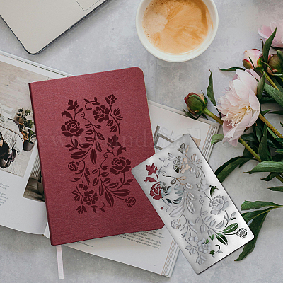 Трафареты для резки металла в стиле ретро из нержавеющей стали&nbsp;DIY-WH0242-298-1