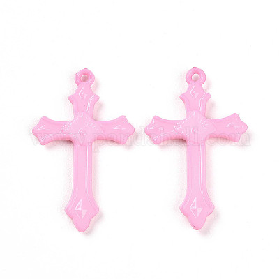 Непрозрачные акриловые подвески&nbsp;SACR-WH0017-01E-1