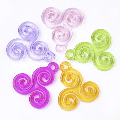 Прозрачные акриловые подвески&nbsp;TACR-S149-04-1