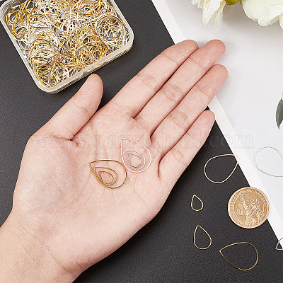 Латунные соединительные колечки&nbsp;KK-PH0036-46-1