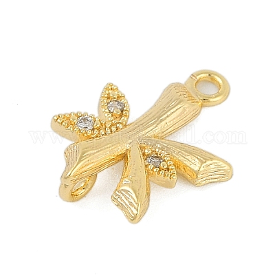 Латунные хрустальные стразы буквы звенья соединительные подвески&nbsp;KK-S395-06G-K-1