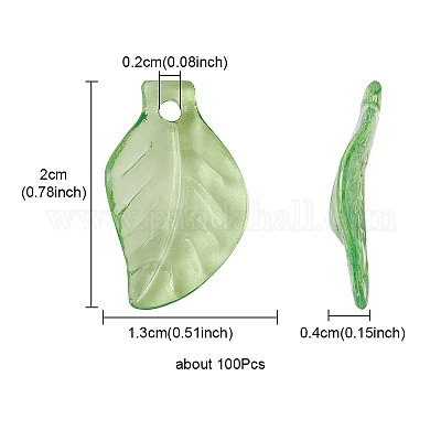 Прозрачные акриловые подвески&nbsp;TACR-YW0001-82-1