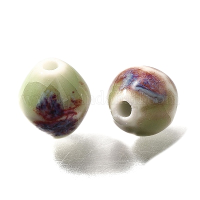 Фарфоровые бусины ручной работы&nbsp;PORC-H013-01-09-1