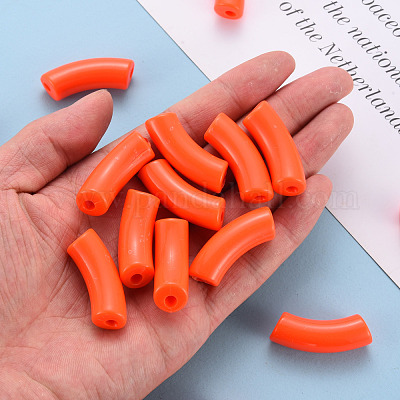 Непрозрачные акриловые бусины&nbsp;MACR-S372-001B-S026-1