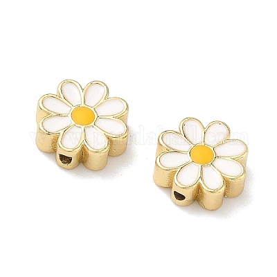 Латунь эмаль бисера&nbsp;KK-P349-11G-1