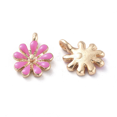 Сплав эмали подвески&nbsp;ENAM-WH0047-39F-1