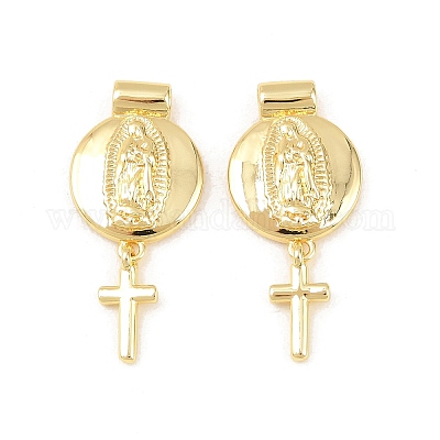 Латунные подвески&nbsp;KK-F931-30D-G-1