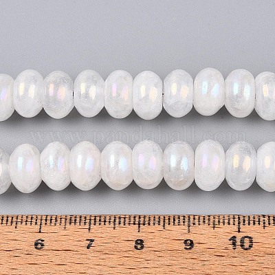 Гальванизировать природный кристалл кварца бусы пряди G-T144-37-1