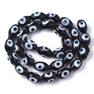 Ручной сглаза бусины бисер нитей&nbsp;LAMP-R143-03A-1