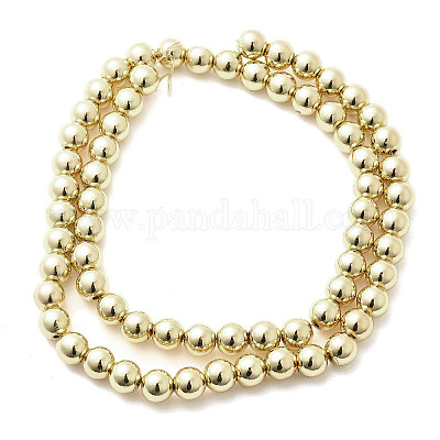 Гальванические нити синтетических магнитных гематитовых бусин G-L613-F01-01A-1