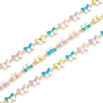 Звенья латунной эмали&nbsp;CHC-E021-09A-1