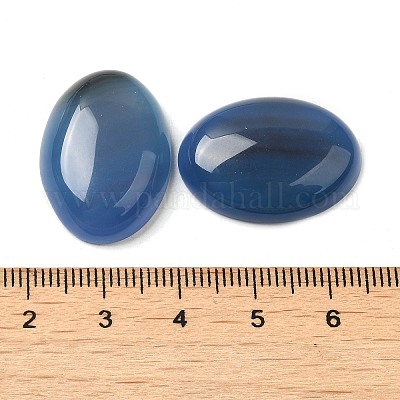 Природные кабошон агата&nbsp;X-G-K021-25x18mm-04-AB-1