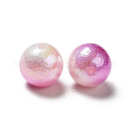 УФ-покрытие радужных бусинок из абс-пластика&nbsp;LS-SACR-A001-05E-1